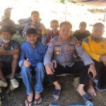 Ditbinmas Polda Sulbar Salurkan Bantuan Untuk 5 Anak Yatim di Sondoang