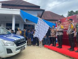 Kapolda Sulbar Lepas Distribusi Logistik Pemilu ke Seluruh Wilayah Kabupaten Mamasa