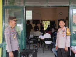 Polisi Perketat Pengamanan Jalannya Pleno PPK Kecamatan Tabulahan